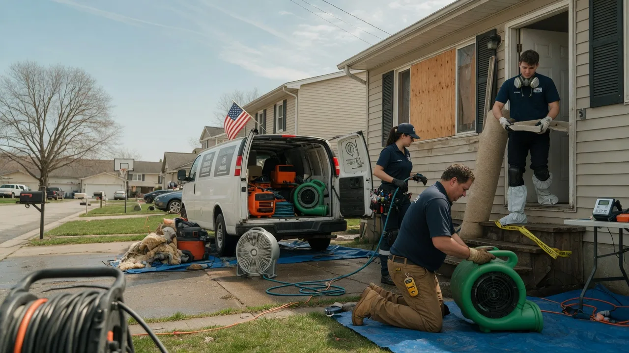 Water Damage Restoration in Black, MO near me